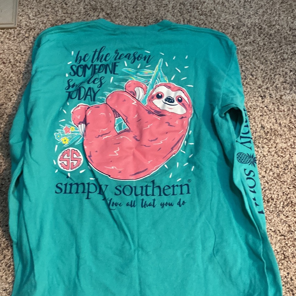 Simply Southern Sloth Tshirt